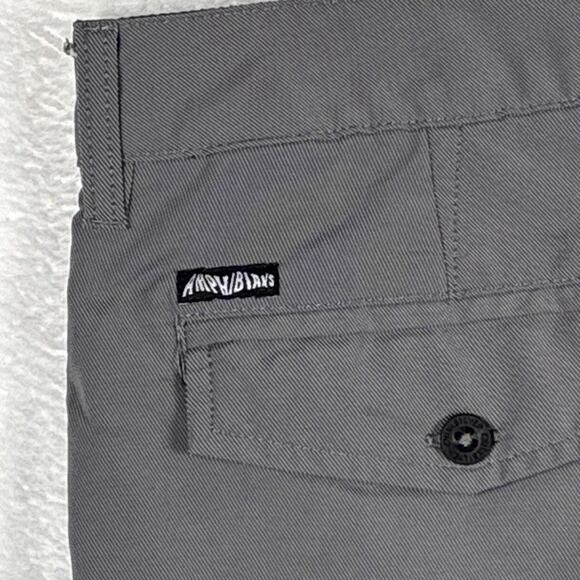 Quiksilver Amphibians Shorts Mens L (35) Gray Skater SoCal Grunge Surf Y2K - Picture 1 of 9